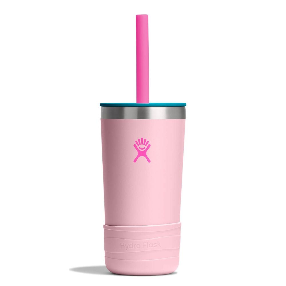 12 oz Kids Tumbler - Blossom Pink